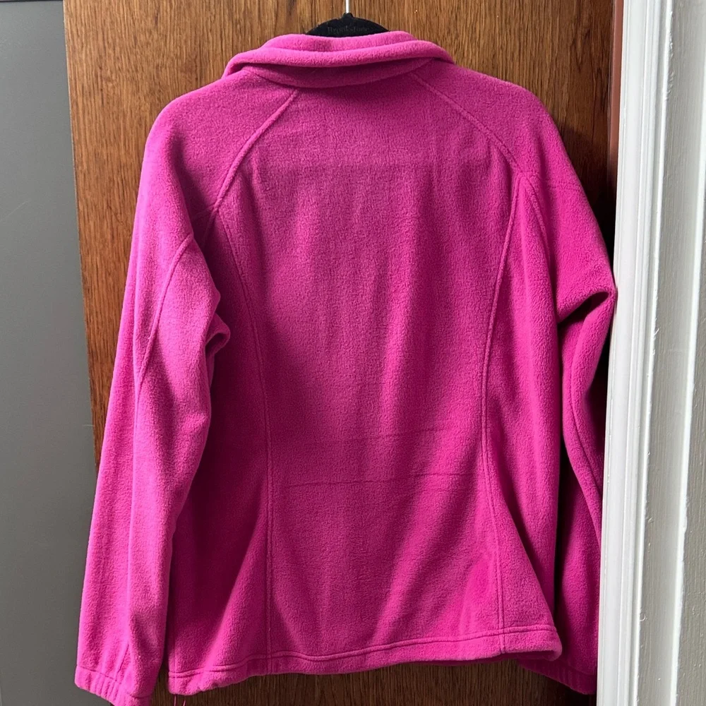 Columbia Pink Fleece Zip Up - Picture 7 of 8